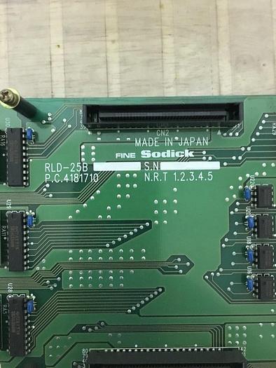 Used Sodick, RLD-25B, PC Board, S/N-I40048, VER 3