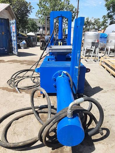 Used Extruder, 11.25" Dia, C/st, DB Technologies, Hydraulic #S744539