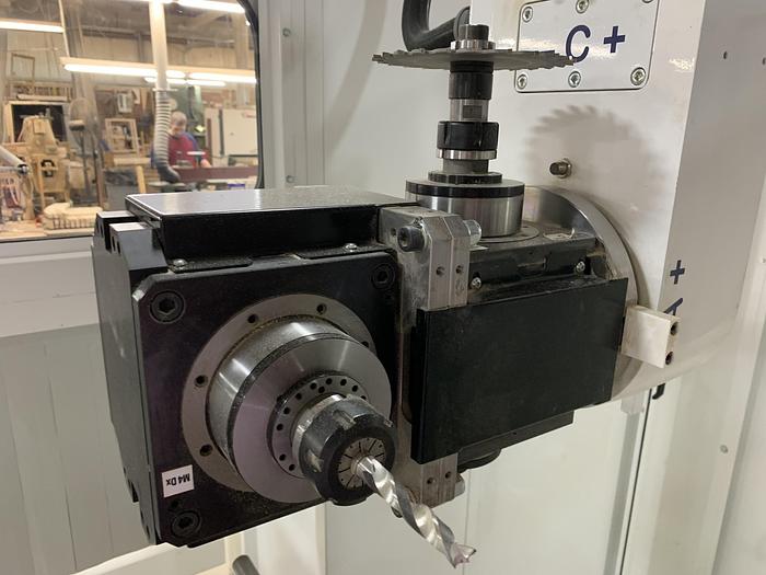 BACCI "TWIN-JET" X3400, 6-AXIS TWIN TABLE CNC MACHINING CENTER