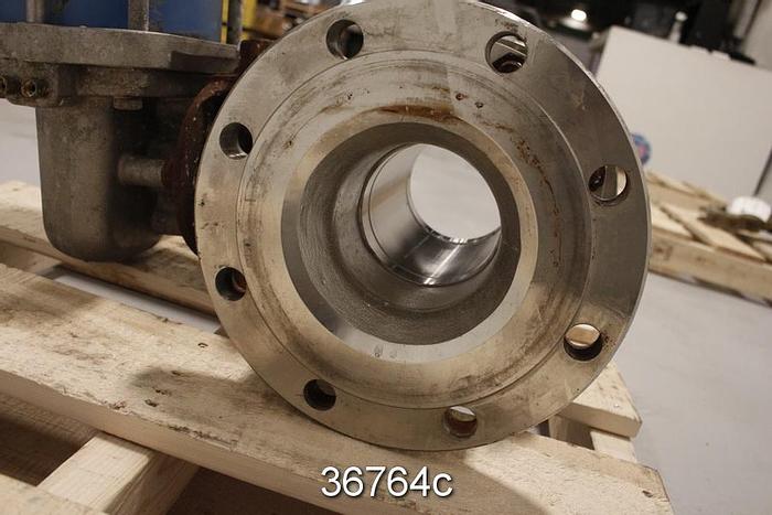 Used Neles Jamesbury 6 5150313600MT1 6" Ball Control Valve #36764