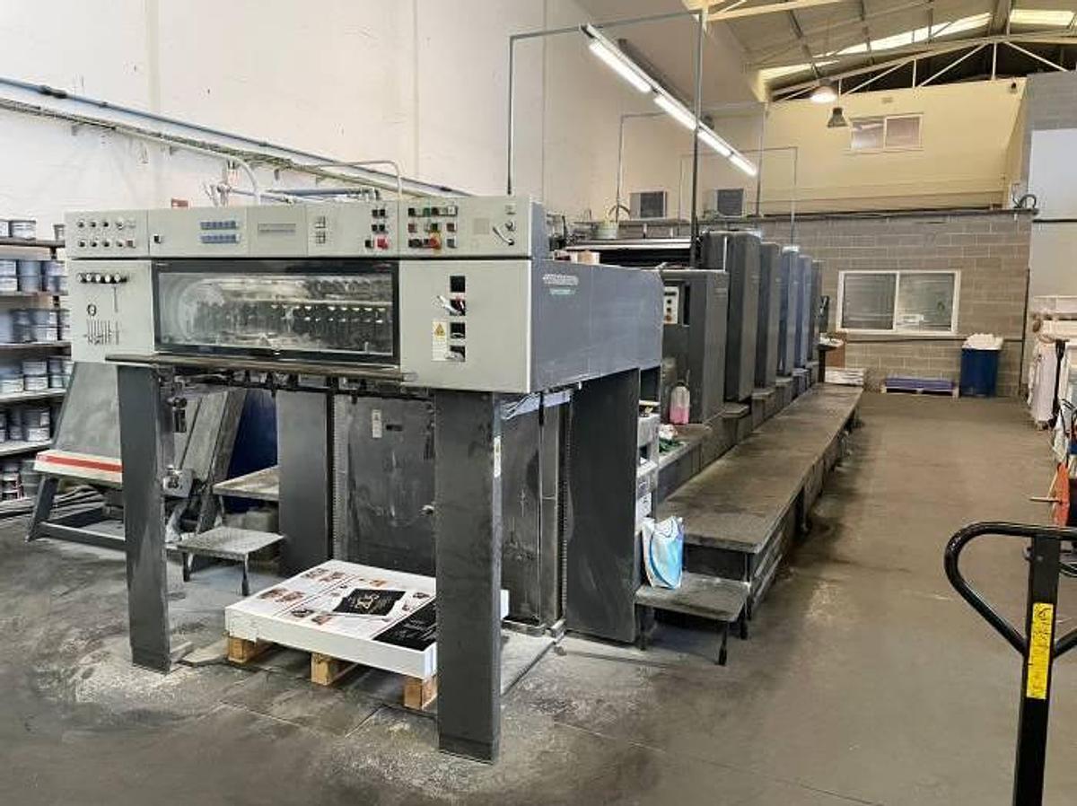 Used HEIDELBERG CD 102-5+L