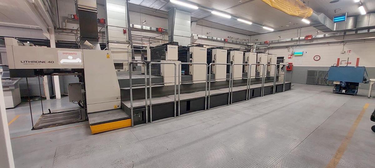 Used KOMORI L 640+L