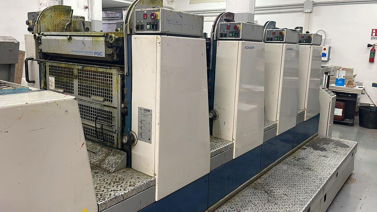 Used KOMORI 428 - SAPC