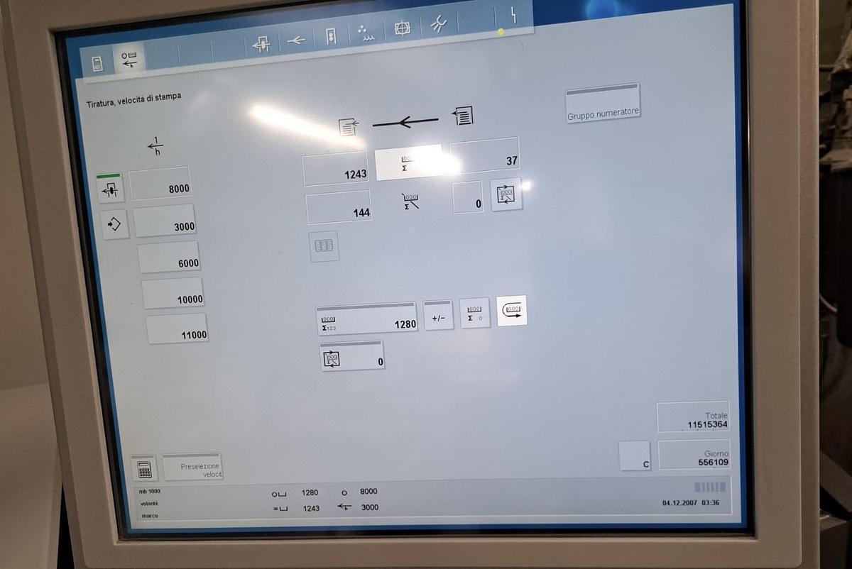 Used HEIDELBERG SM 52-4 ONLY 11 MIL IMPRESSIONS