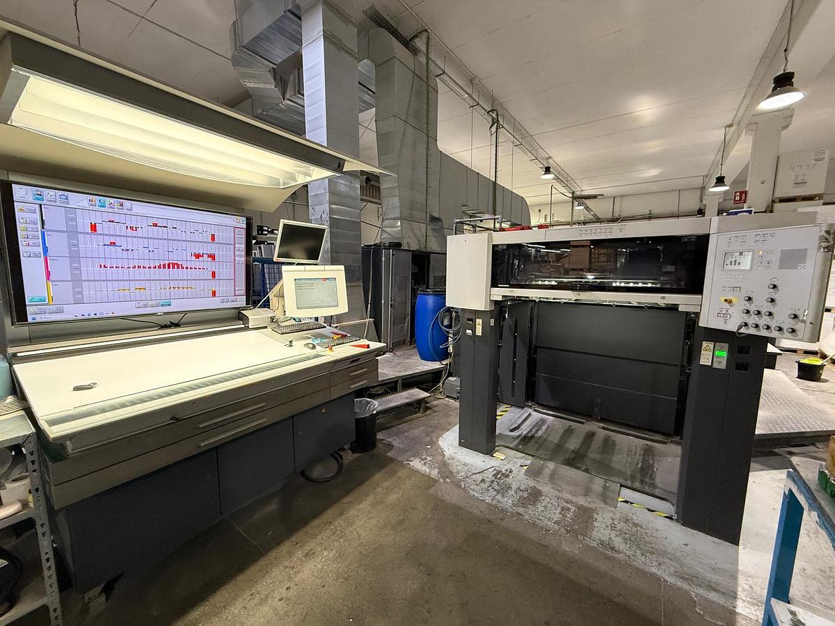 Used HEIDELBERG SM 102-6-L HYBRID UV