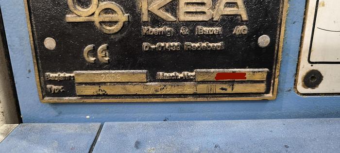 Used KBA RA105-4+L UNIVERSAL