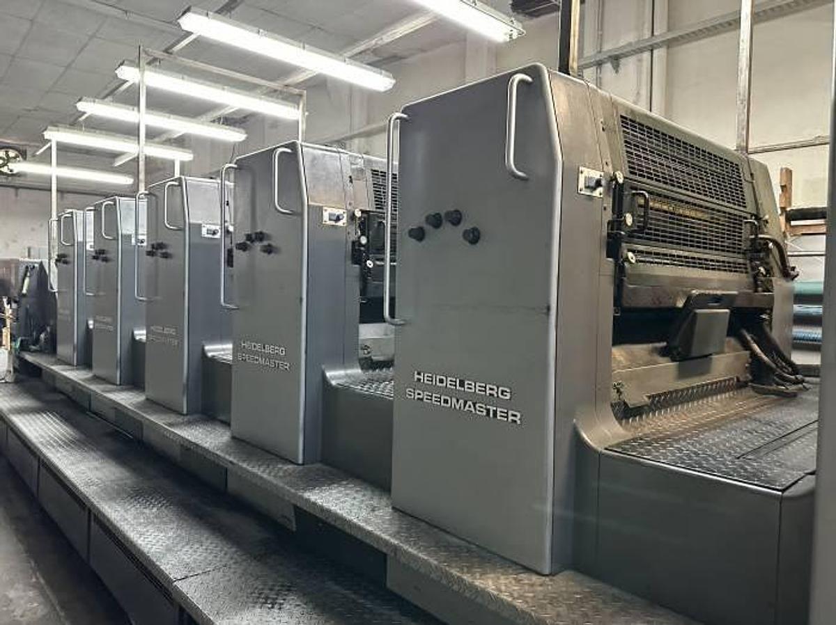 Used HEIDELBERG SM 102-8P - AUTOPLATE