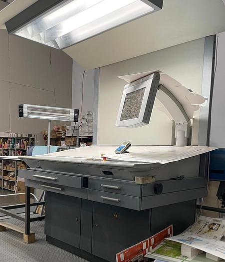 Used HEIDELBERG CD 74-4+L F size 