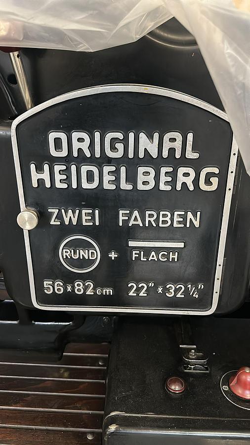 Used HEIDELBERG SBB 56X82