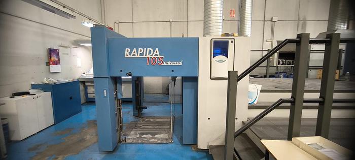 Used KBA RA105-4+L UNIVERSAL