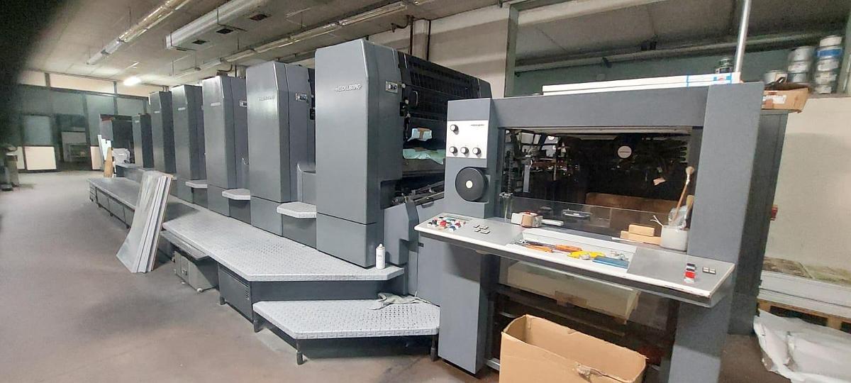 Used HEIDELBERG SM 102-5+L STRAIGHT