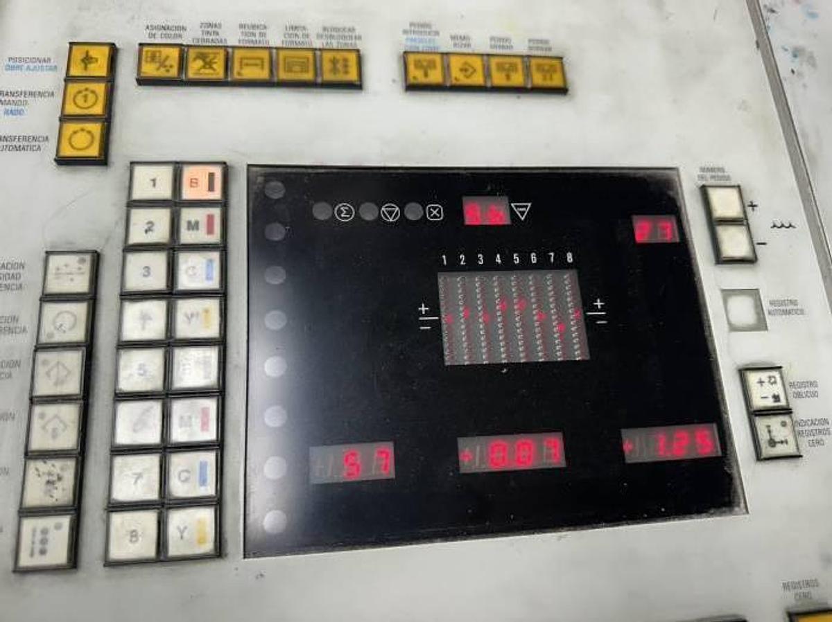 Used HEIDELBERG SM 102-8P - AUTOPLATE