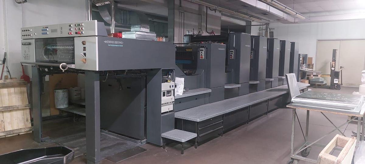 Used HEIDELBERG SM 102-5+L STRAIGHT