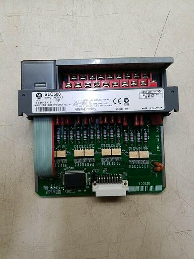 Used Allen Bradley 1746-P2 1746-A13, 1746-OA16. 1746-OW16, 1746-NI4, 1746-IV16, NO4I