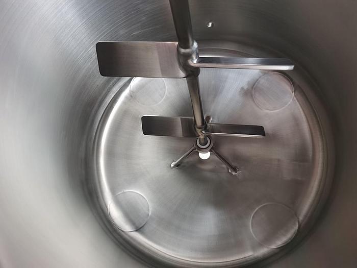 160 USG single shaft mixing tank