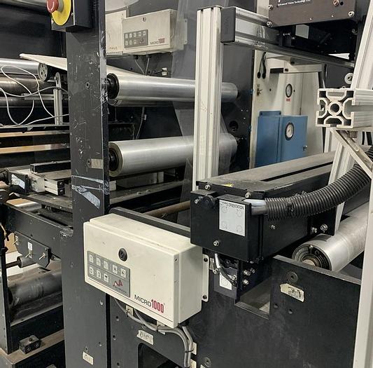 Used 20" WIDE ROTOFLEX VLI500 SLITTER REWINDER