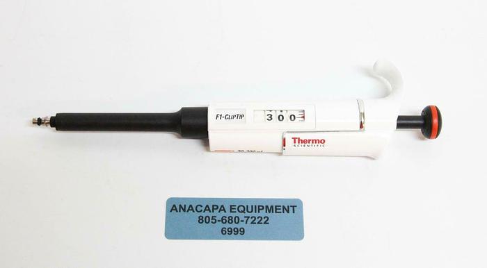 Used Thermo Scientific 4641220 F1-ClipTip Variable Volume 30-300 ul Pipette (6999) R