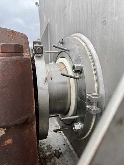 Used 250 CU. FT. RIBBON BLENDER - T316 S/S - 75 HP