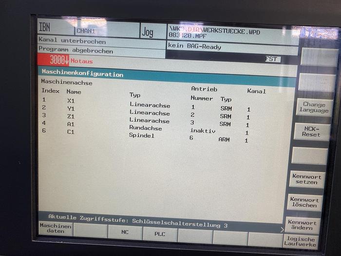 Gebraucht CNC Bearbeitungszentrum Vertikal HARDINGE BRIDGEPORT Interact 450 p3