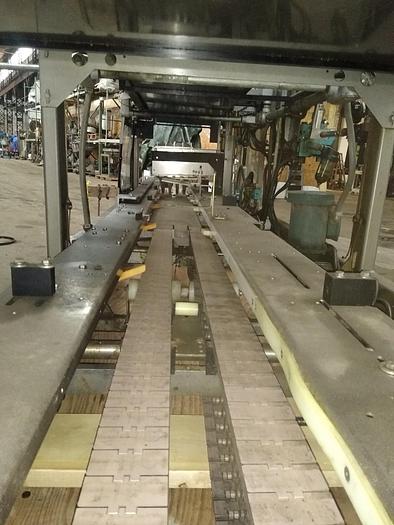 Used Hartness 825 case packer Stainless  825 8-761