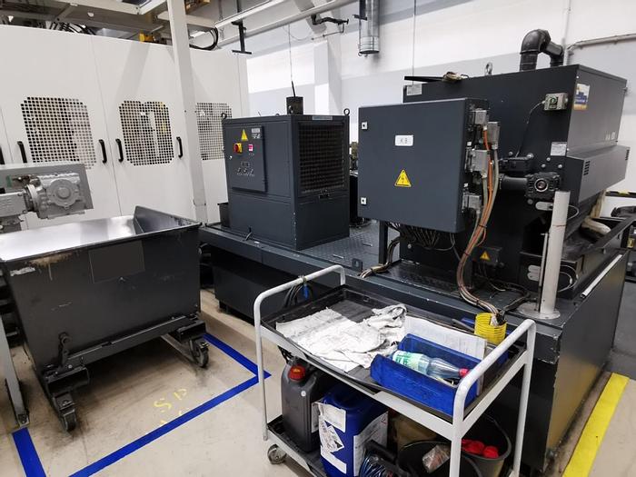 Gebraucht Universal Bearbeitungszentrum mit 2x Paletten-Wechsler BURKHARDT & WEBER MC 120 HV