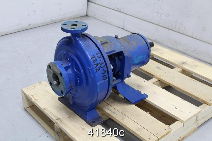Used Worthing D1011 2x1x10 Pump, Stainless Steel Casing #41840