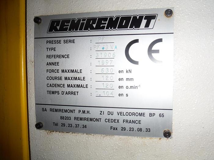 Gebraucht EXCENTERPERS REMIREMONT 63T