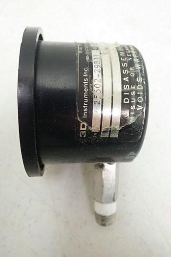 Used 3D Instruments 25502-29B11 0-1000 PSI Pressure Gauge