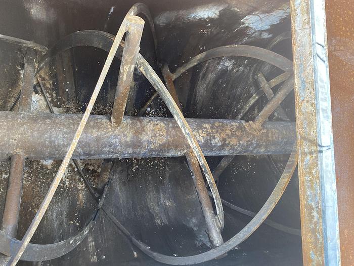 Used Used S. Howes Company Inc. approximately 100 cubic feet carbon steel Ribbon Mixer