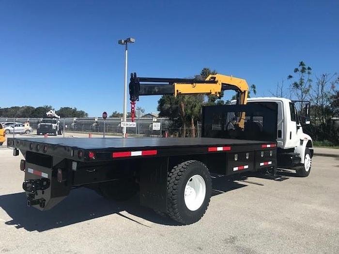 Used 2009 International 4400 Flatbed IMT 7-51K2 Knuckle Boom Truck - C58134