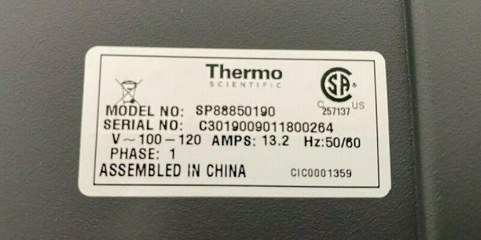 Used Thermo Scientific SP88850190 Super-Nuova+ 10" x 10" Stirring Hotplate