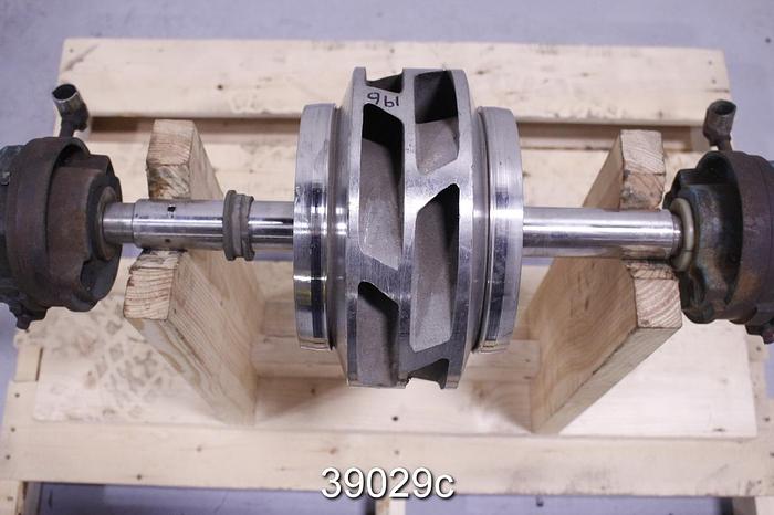Used Goulds 3405 M Pump Rotating Assembly, 4x6x11DV #39029