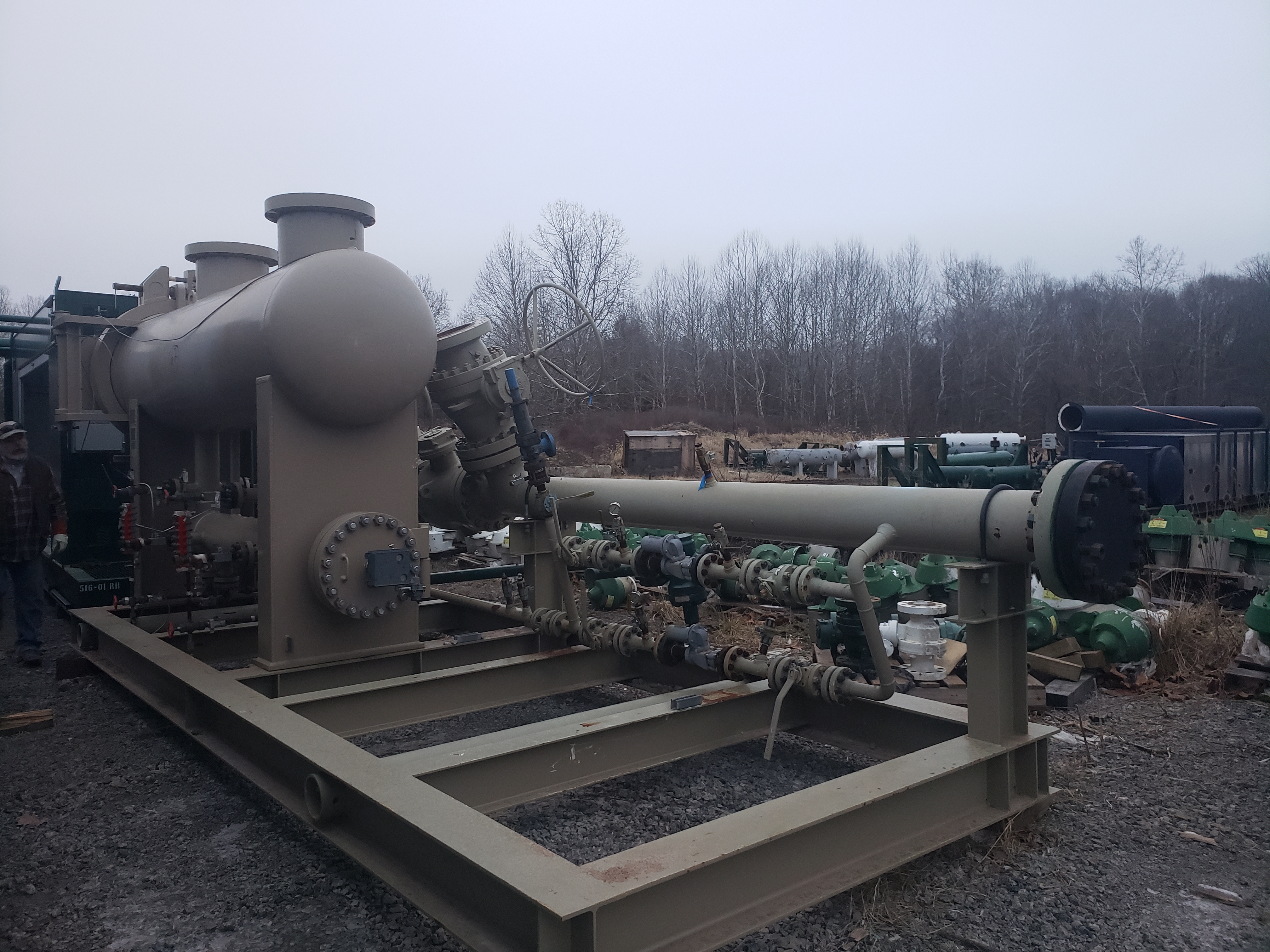 Filter Separator, Horizontal, 34"IDx10', 1480#