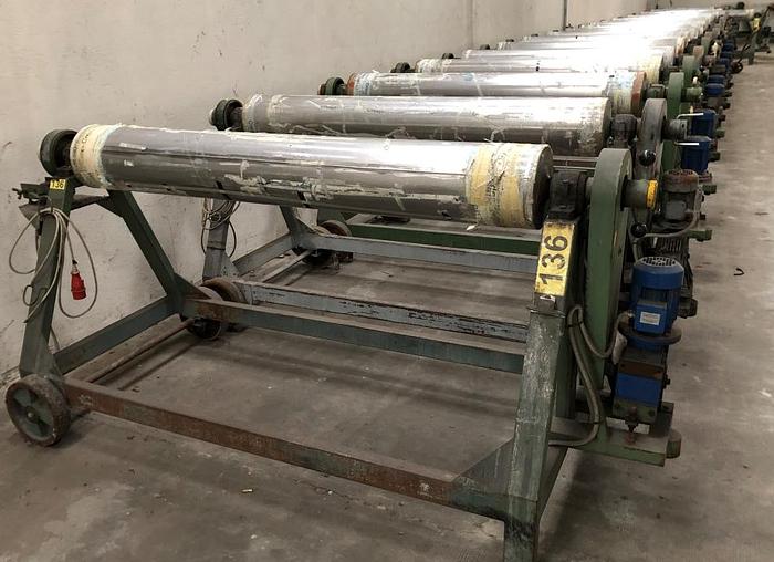 Used A-FRAMES TROLLEY FOR WINDING IN BIG BATCH