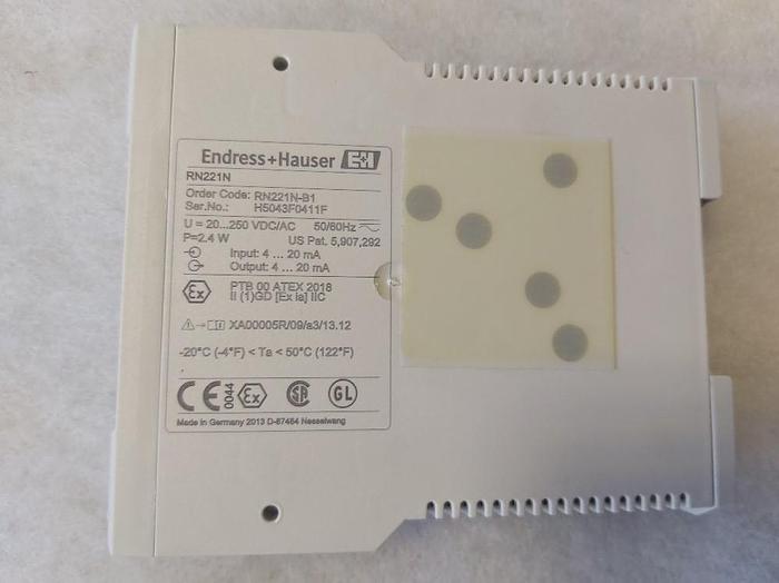 New Loop power supply, RN 221N B1, Eex, Endress und Hauser, new fo...