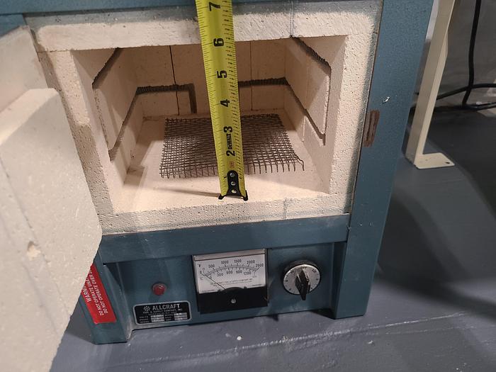 Used Heat Treating Furnace 2200F 8" x 6" x 9" Inside Benchtop 110V Temper Steel