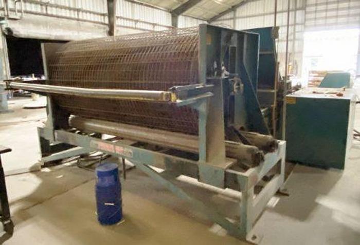 Used 2002 Wire Mesh Roller With Cutter