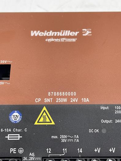 Used WEILDMULLER 870680000