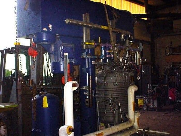 Used 100 GALLON HOCKMEYER DUAL SHAFT MIXER – S/S – VACUUM – JACKETED (#9212)