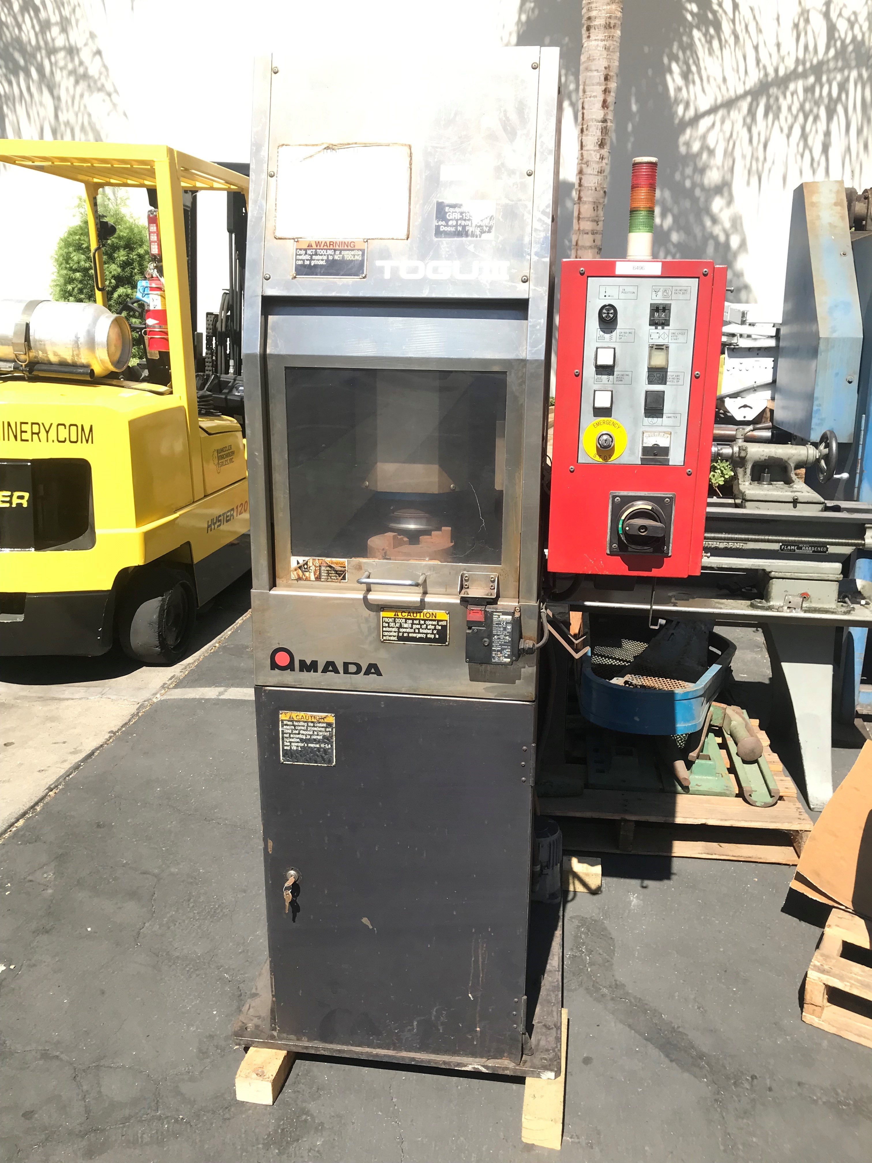 Used Amada Togu III Automatic Punch & Die Grinder 6.30" #6496 #2