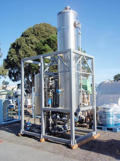 Used Scrubber, Solvent Recovery, 600 CFM, S/st, Chiller, Carbon, #C737471