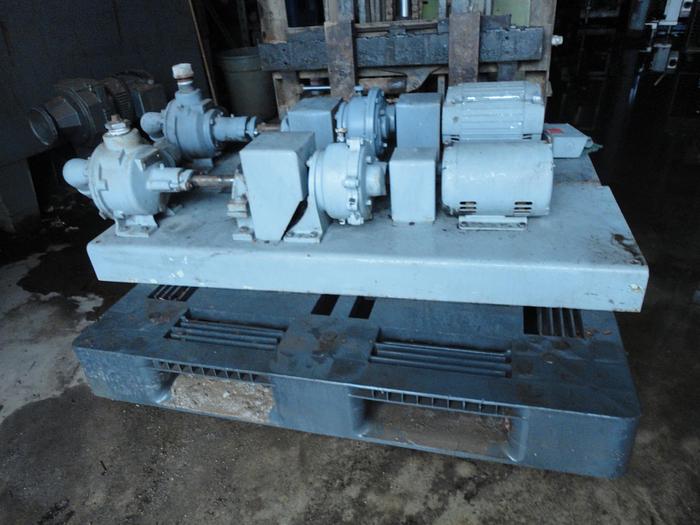Used Pump, Gear, 1.5 HP, C/st & Bronze, 1.5", Viking #S740843