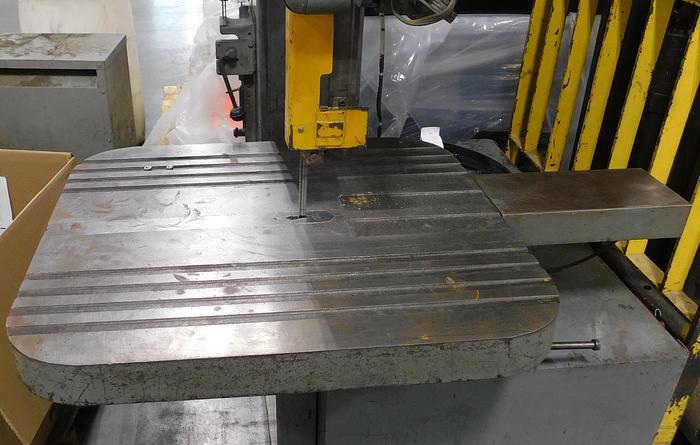 Used 1973 Grob 12" x 18" Vertical Contouring Bandsaw 4V18