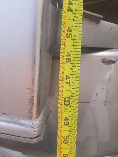 Used Tank, 200 Gallon, 304L S/st, 46" x 24", Tote, Ucon, (13) #L741302