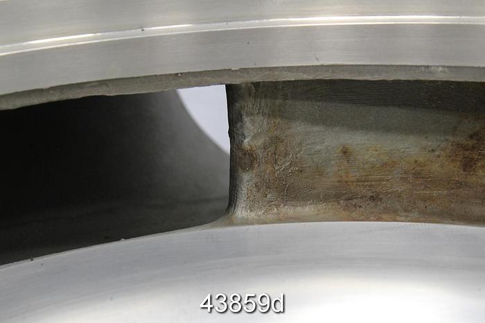 Used Goulds 3175 12x14x22 Pump, Stainless Steel Casing, 4-Vane Stainless Steel Impeller #43859