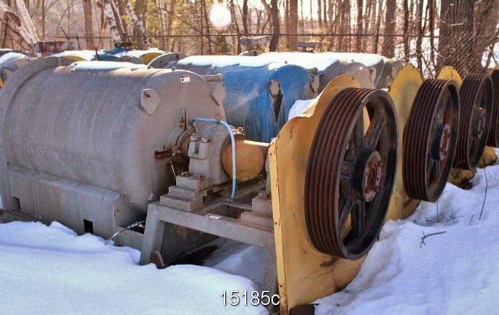 Used Beloit XDW-32 Dynamic Washers, 200 Hp, With Base And Guard, No Motor, .008 Holes #15185