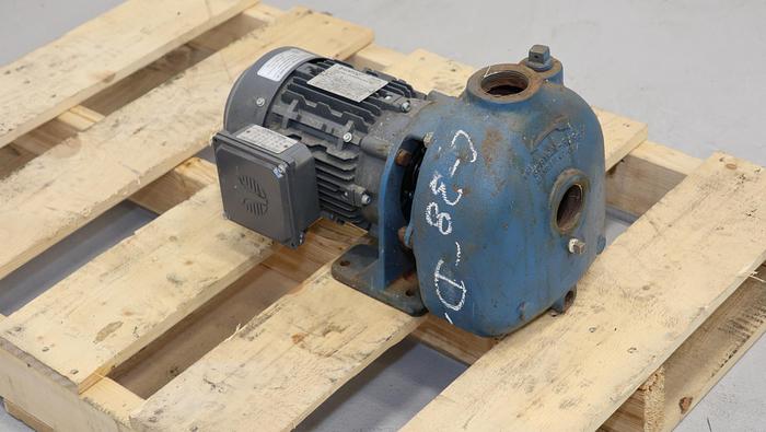 Used Gorman-Rupp 81 1/2D3-E.50 3P Self-Priming Centrifugal Pump #44472