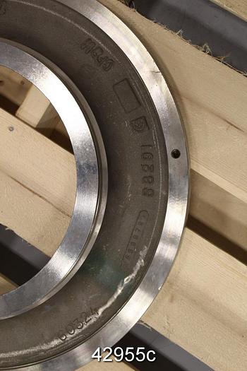 Unused Goulds 3180 CF8M 22.5" Diameter Suction Side Plate #42955