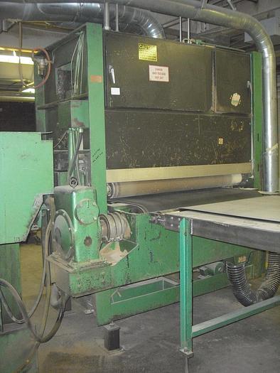Used TIMESAVERS 52 HEAVY-DUTY COMBINATION TOP & BOTTOM ABRASIVE PLANERS