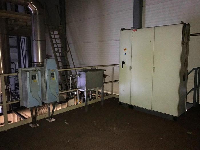 Used ANHYDRO – MVR – falling film vacuum evaporator unit